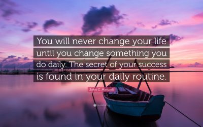 #2 Setting Your Daily Routine